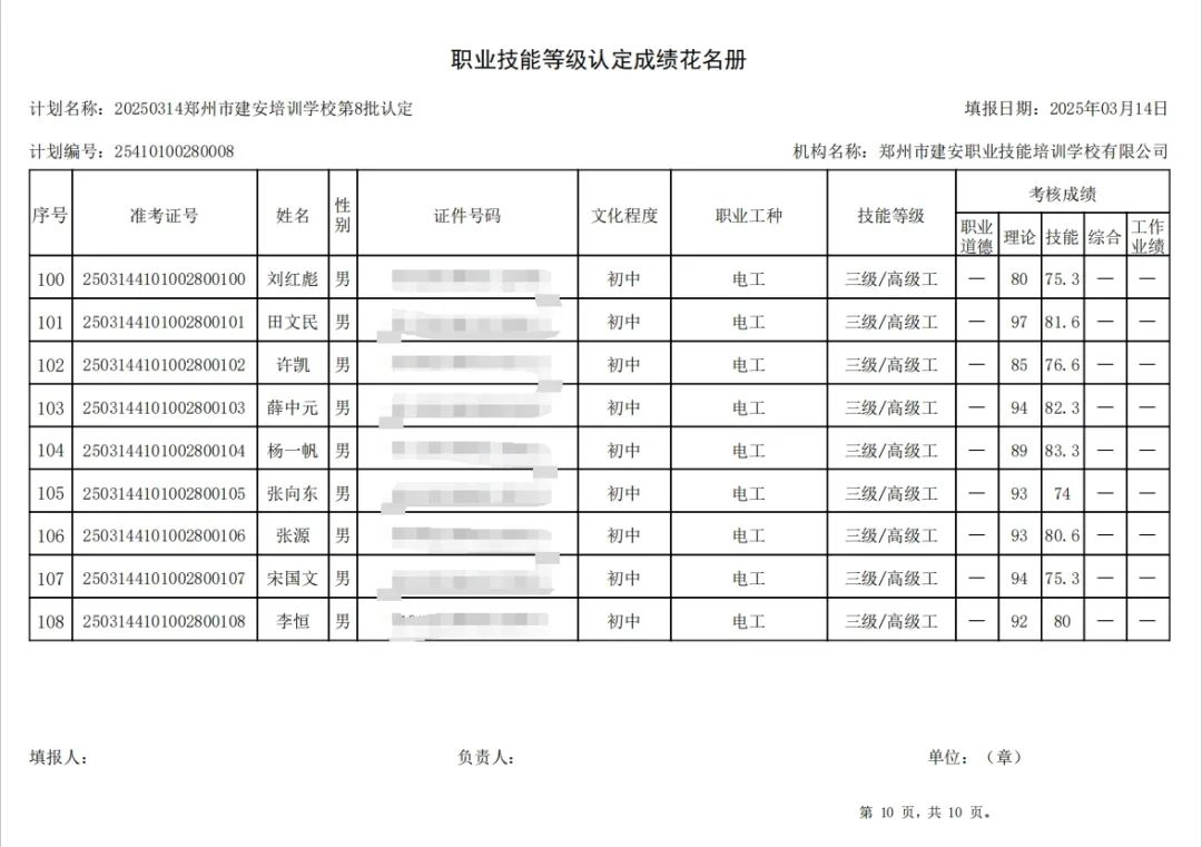 ÐÅͼƬ_20250319092450.jpg 建安职业技能培训学校-2025年第8批职业技能等级认定考试成绩公示(图10)