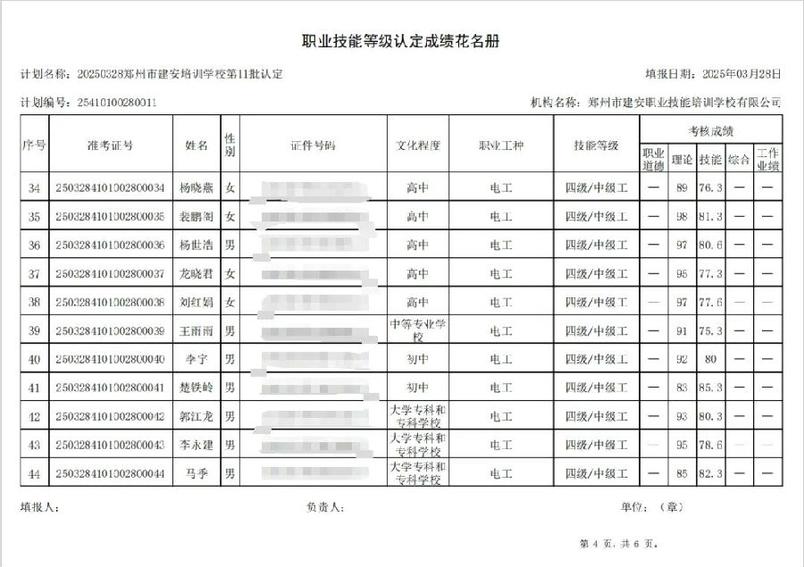 ÐÅͼƬ_20250331084117.jpg 建安职业技能培训学校-2025年第11批职业技能等级认定考试成绩公示(图4)