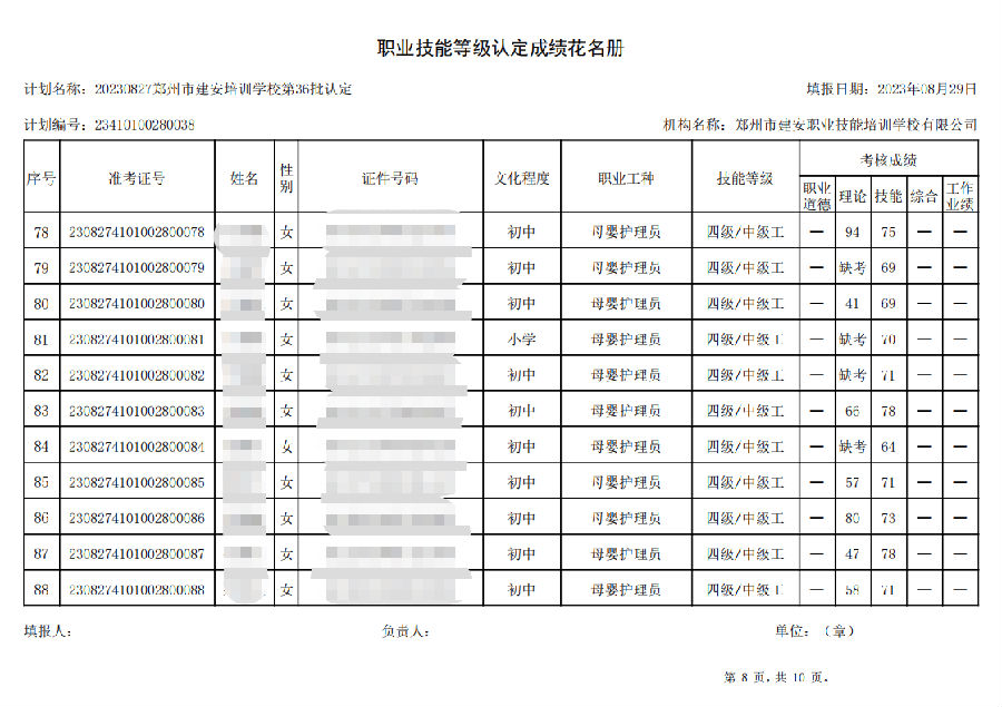 ÐÅͼƬ_20230829115835_4.png 建安职业技能培训学校-第36批职业技能等级认定考试成绩公示(图8)
