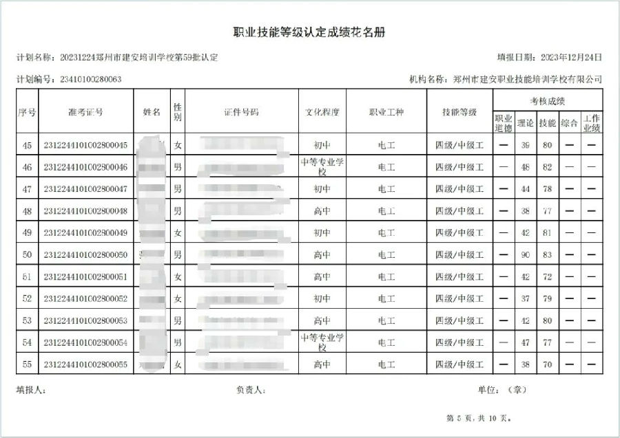 ÐÅͼƬ_20231226085859.jpg 建安职业技能培训学校-第59批职业技能等级认定考试成绩公示(图5)