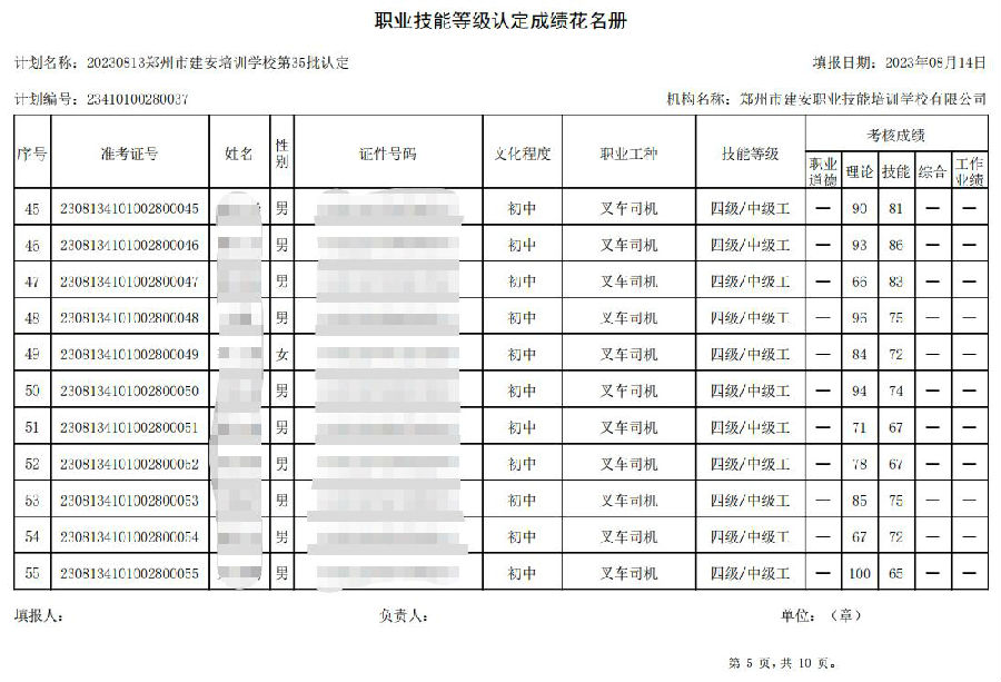 DŽØͼ_20230815102319.jpg 建安职业技能培训学校-第35批职业技能等级认定考试成绩公示(图5)