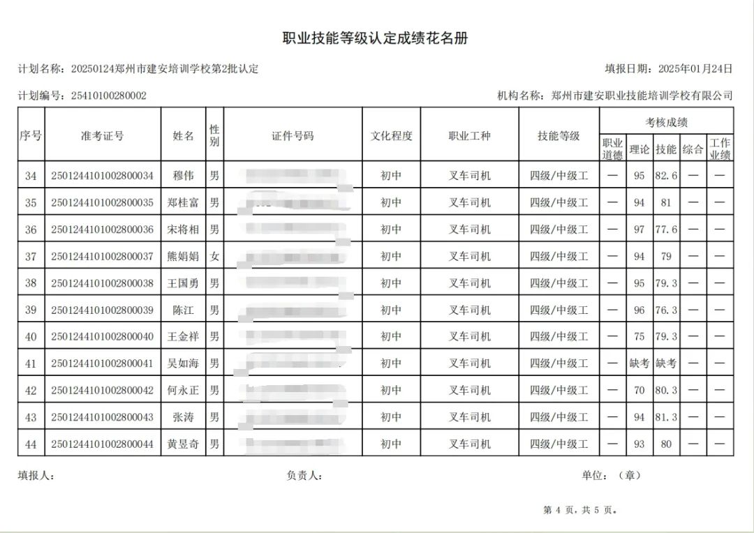 ÐÅͼƬ_20250124174523.jpg 建安职业技能培训学校-2025年第2批职业技能等级认定考试成绩公示(图4)