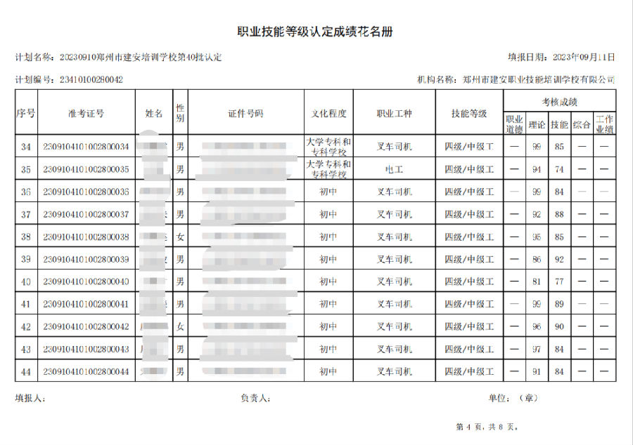 ÐÅͼƬ_20230912104154_3.png 建安职业技能培训学校-第40批职业技能等级认定考试成绩公示(图4)