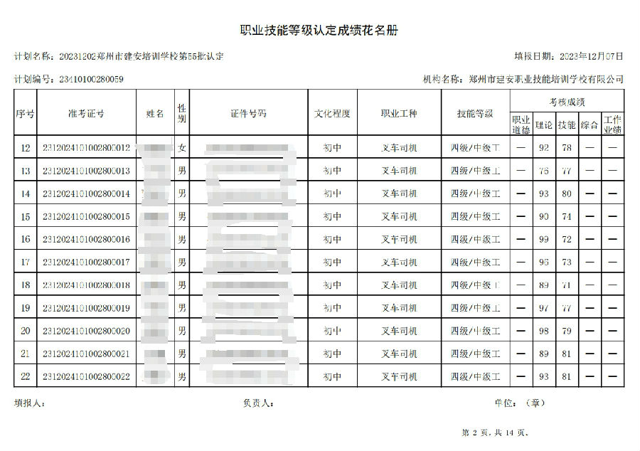 ÐŽØͼ_20231208101523.jpg 建安职业技能培训学校-第55批职业技能等级认定考试成绩公示(图2)