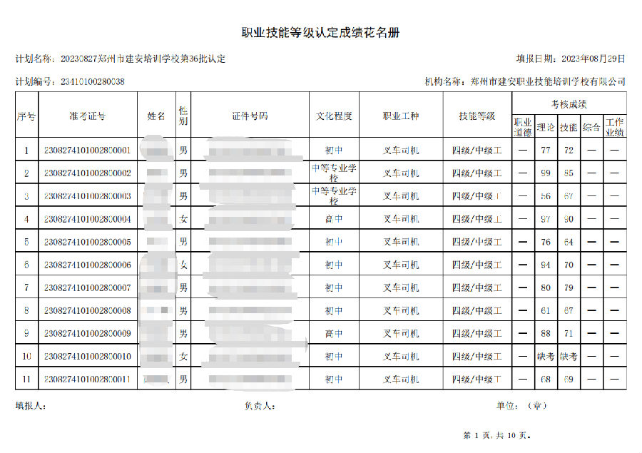 ÐÅͼƬ_20230829115834.png 建安职业技能培训学校-第36批职业技能等级认定考试成绩公示(图1)