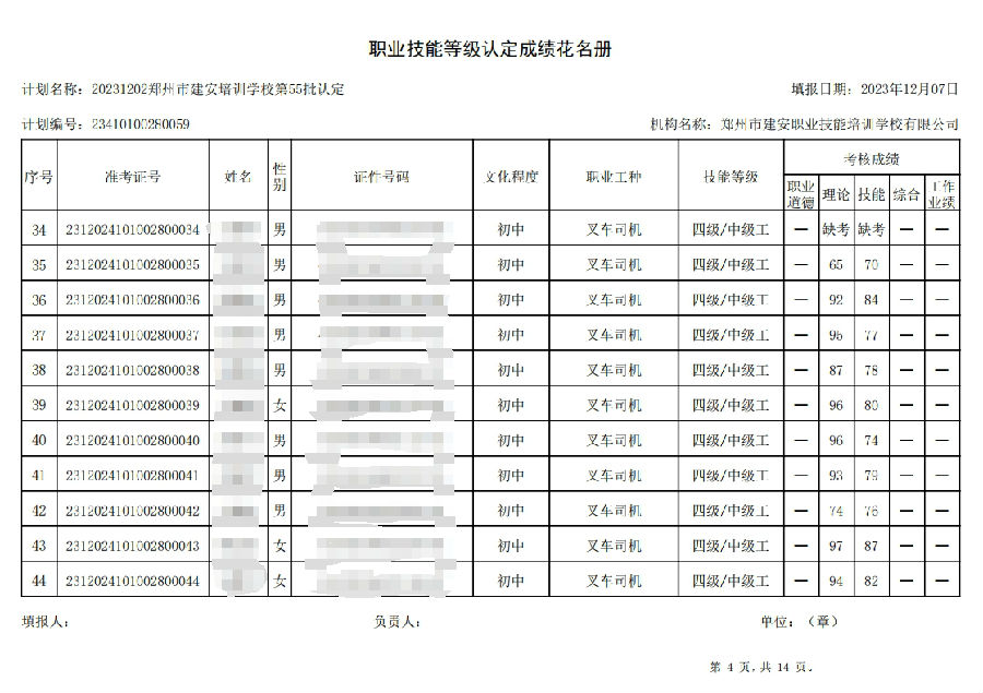 ÐŽØͼ_20231208101841.jpg 建安职业技能培训学校-第55批职业技能等级认定考试成绩公示(图4)