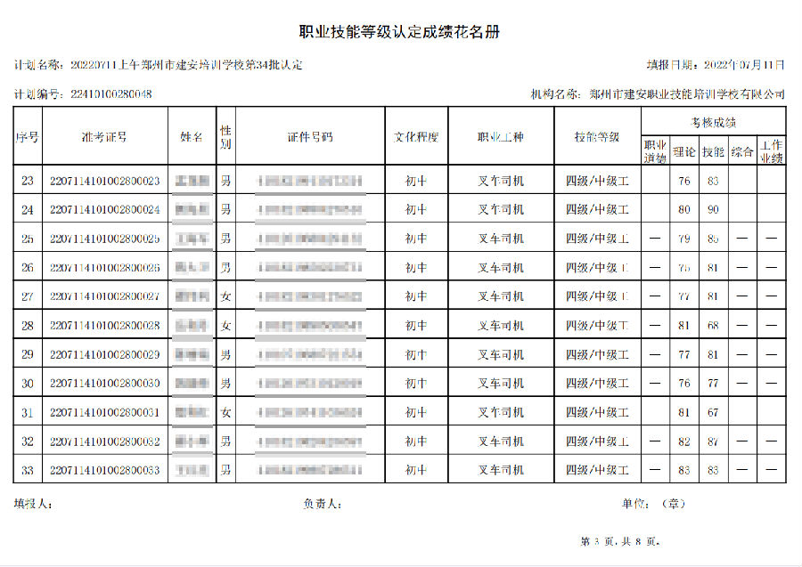 3.png 建安职业技能培训学校-第34批职业技能等级认定考试成绩公示(图3)