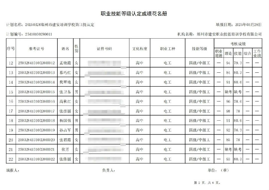 ÐÅͼƬ_20250331084110.jpg 建安职业技能培训学校-2025年第11批职业技能等级认定考试成绩公示(图2)
