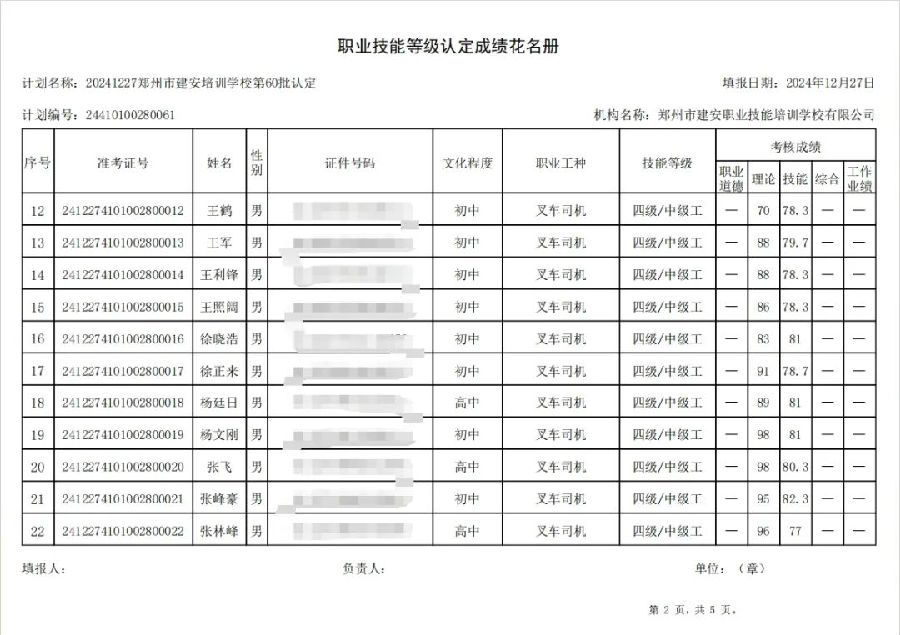 ÐÅͼƬ_20241230112148.jpg 建安职业技能培训学校-第60批职业技能等级认定考试成绩公示(图2)