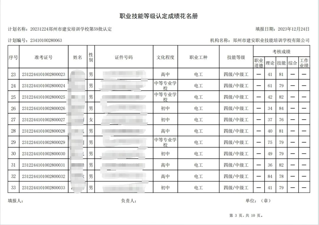ÐÅͼƬ_20231226085853.jpg 建安职业技能培训学校-第59批职业技能等级认定考试成绩公示(图3)