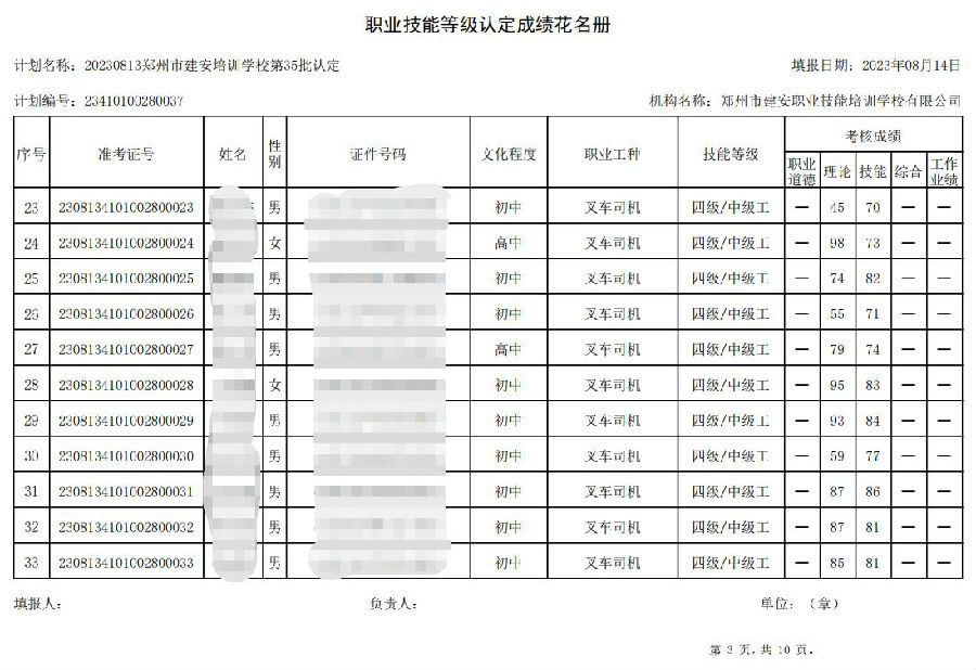 DŽØͼ_20230815101855.jpg 建安职业技能培训学校-第35批职业技能等级认定考试成绩公示(图3)