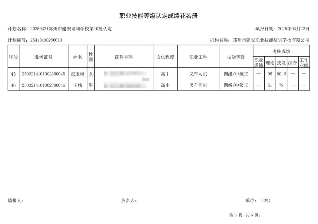 ÐÅͼƬ_20250324160444.jpg 建安职业技能培训学校-2025年第10批职业技能等级认定考试成绩公示(图5)