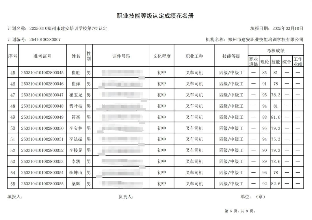 ÐÅͼƬ_20250311134313.jpg 建安职业技能培训学校-2025年第7批职业技能等级认定考试成绩公示(图5)