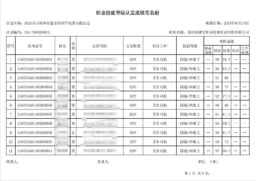 ÐÅͼƬ_20240717143027.jpg 建安职业技能培训学校-第33批职业技能等级认定考试成绩公示(图1)