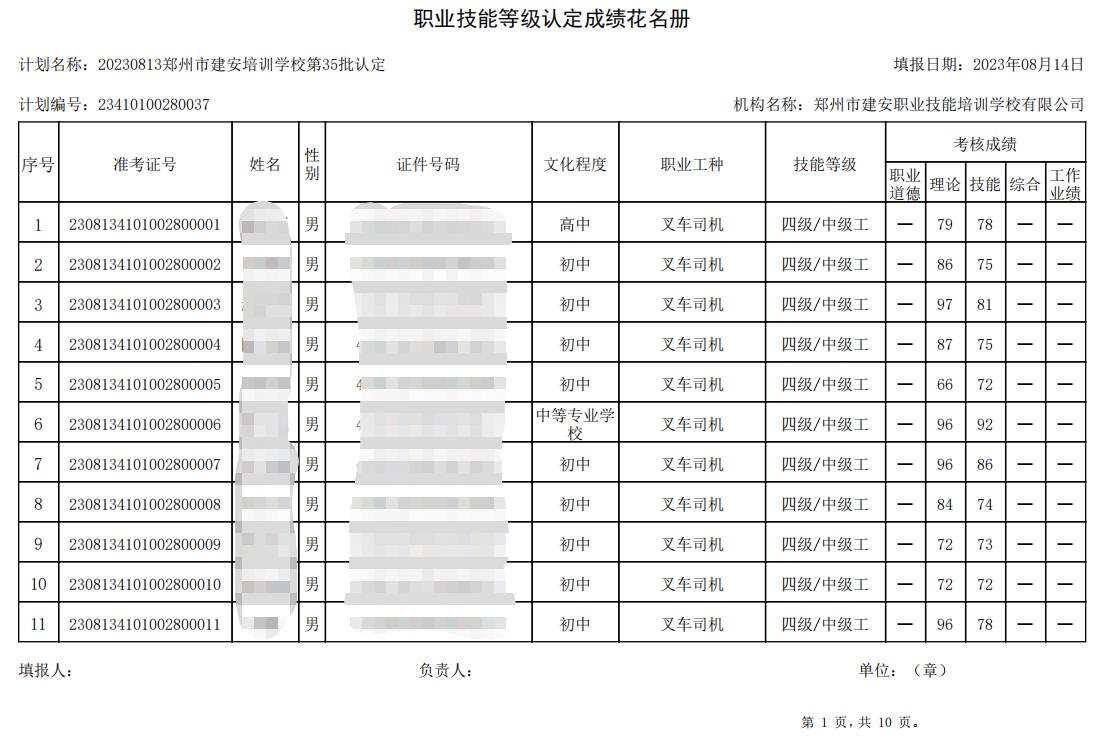 DŽØͼ_20230815101710.jpg 建安职业技能培训学校-第35批职业技能等级认定考试成绩公示(图1)