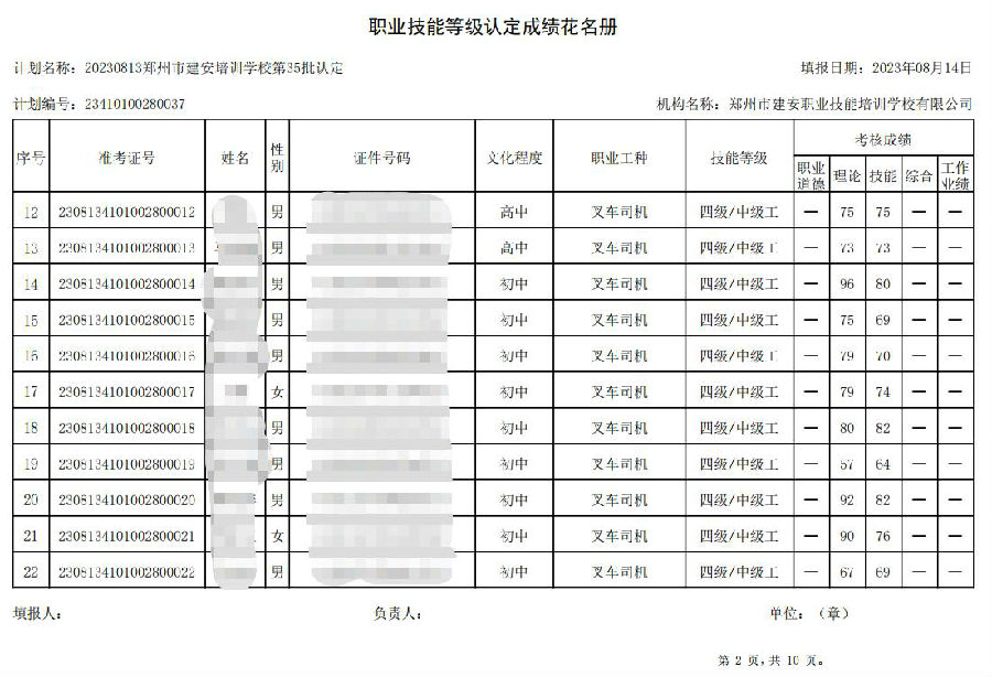 DŽØͼ_20230815101809.jpg 建安职业技能培训学校-第35批职业技能等级认定考试成绩公示(图2)