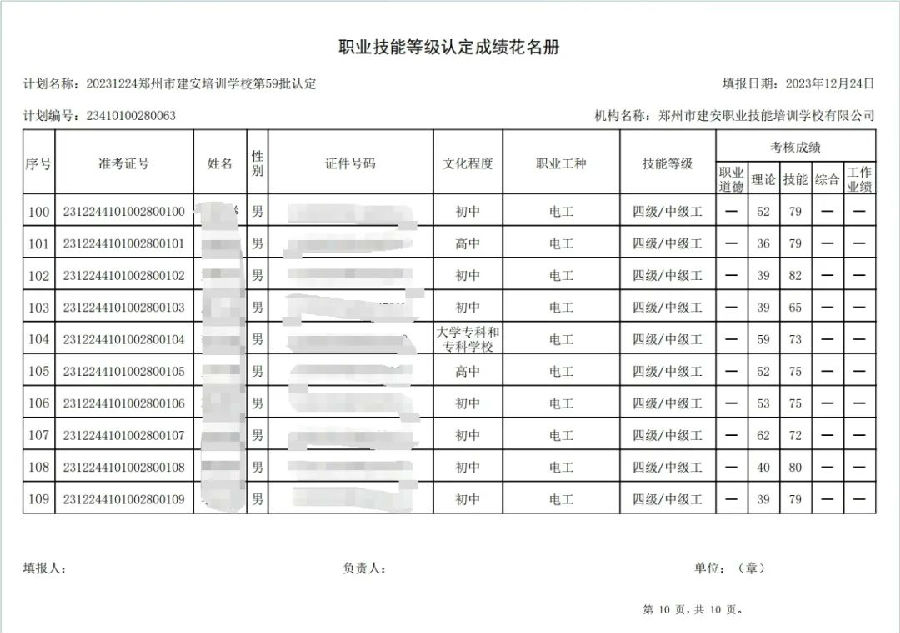 ÐÅͼƬ_20231226085915.jpg 建安职业技能培训学校-第59批职业技能等级认定考试成绩公示(图10)