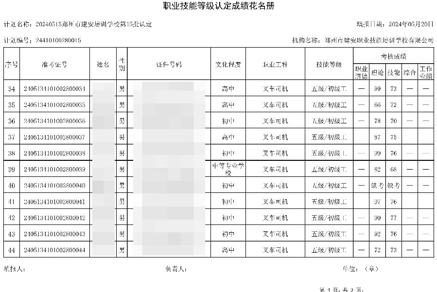 20240513֣Öݽ¨°²ѧУµÚ15Åú-4.jpg 建安职业技能培训学校-第15批职业技能等级认定考试成绩公示(图4)