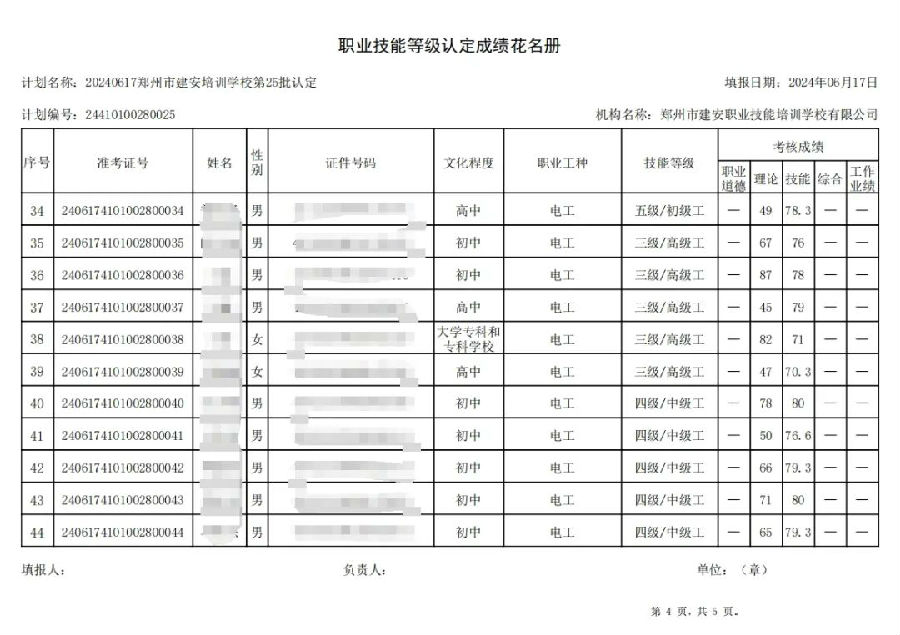 ÐÅͼƬ_20240619094419.jpg 建安职业技能培训学校-第25批职业技能等级认定考试成绩公示(图4)