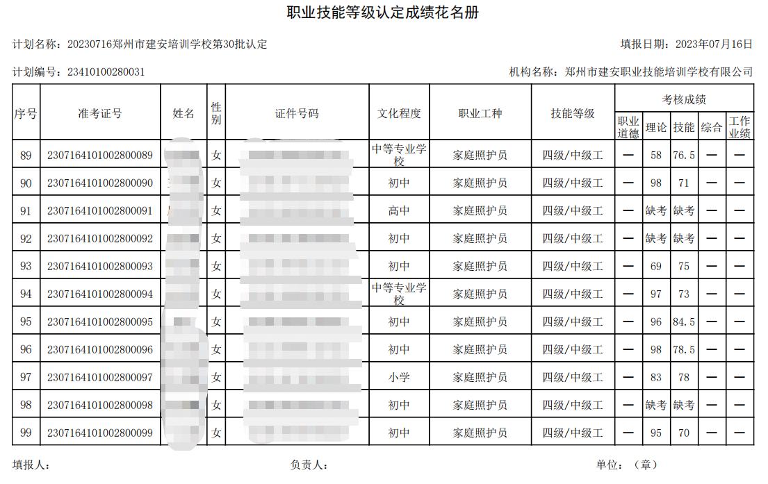 DŽØͼ_20230718142206.jpg 建安职业技能培训学校-第30批职业技能等级认定考试成绩公示(图9)