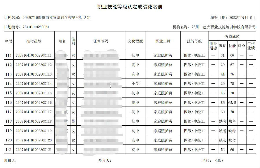 DŽØͼ_20230718142323.jpg 建安职业技能培训学校-第30批职业技能等级认定考试成绩公示(图11)