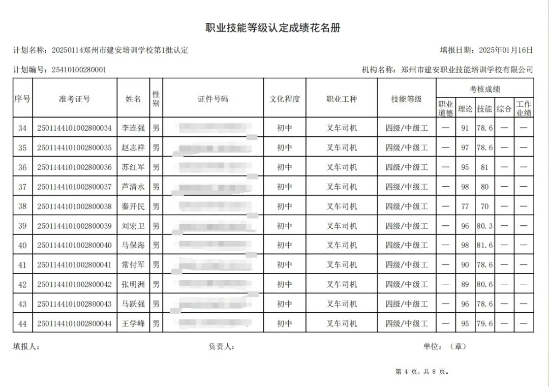 ÐÅͼƬ_20250116164059.jpg 建安职业技能培训学校-2025年第1批职业技能等级认定考试成绩公示(图4)