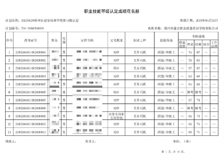 1.png 通知:建安职业技能培训学校-第18批职业技能等级认定考试成绩公示(图1)