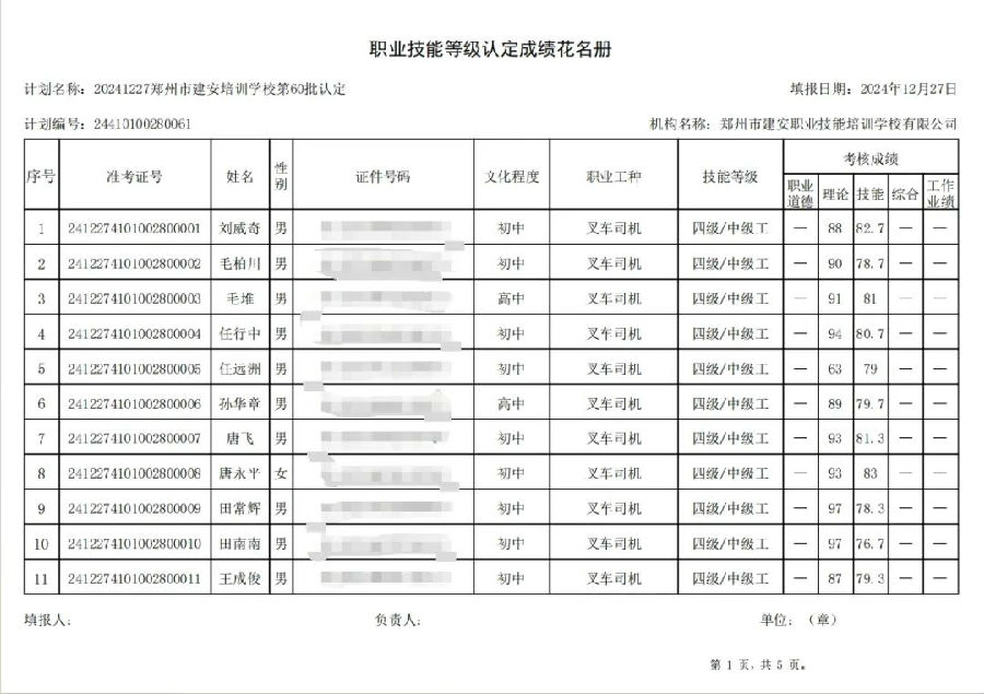 ÐÅͼƬ_20241230112141.jpg 建安职业技能培训学校-第60批职业技能等级认定考试成绩公示(图1)