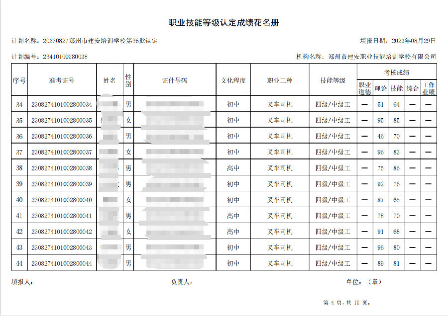 ÐÅͼƬ_20230829115835.png 建安职业技能培训学校-第36批职业技能等级认定考试成绩公示(图4)