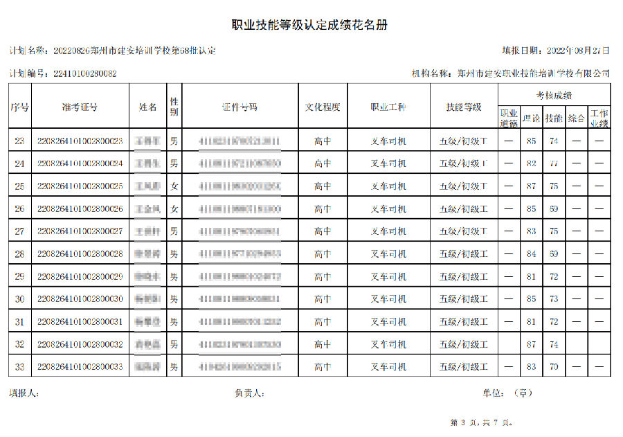 3.png 建安职业技能培训学校-第68批职业技能等级认定考试成绩公示(图3)